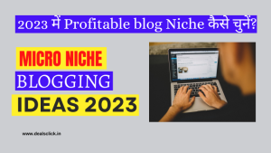 Micro niche blogging ideas